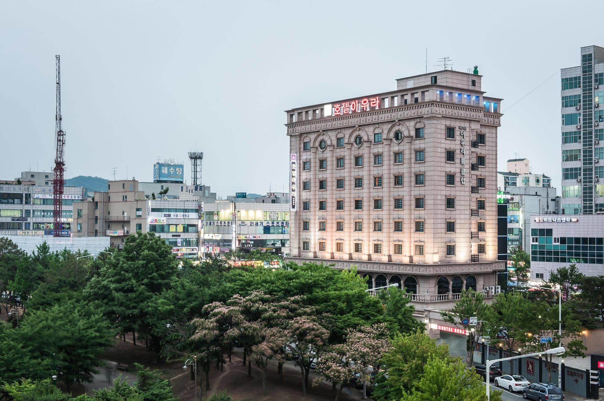 Aura Hotel Ansan Eksteriør billede