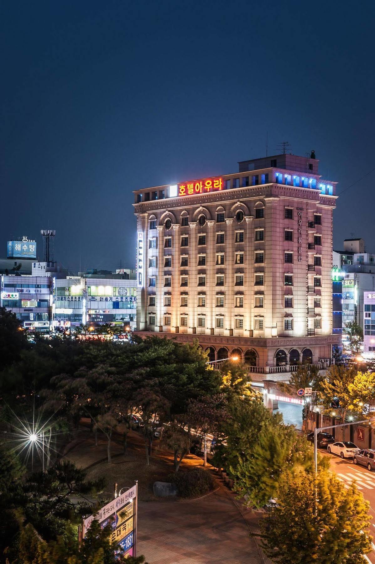 Aura Hotel Ansan Eksteriør billede